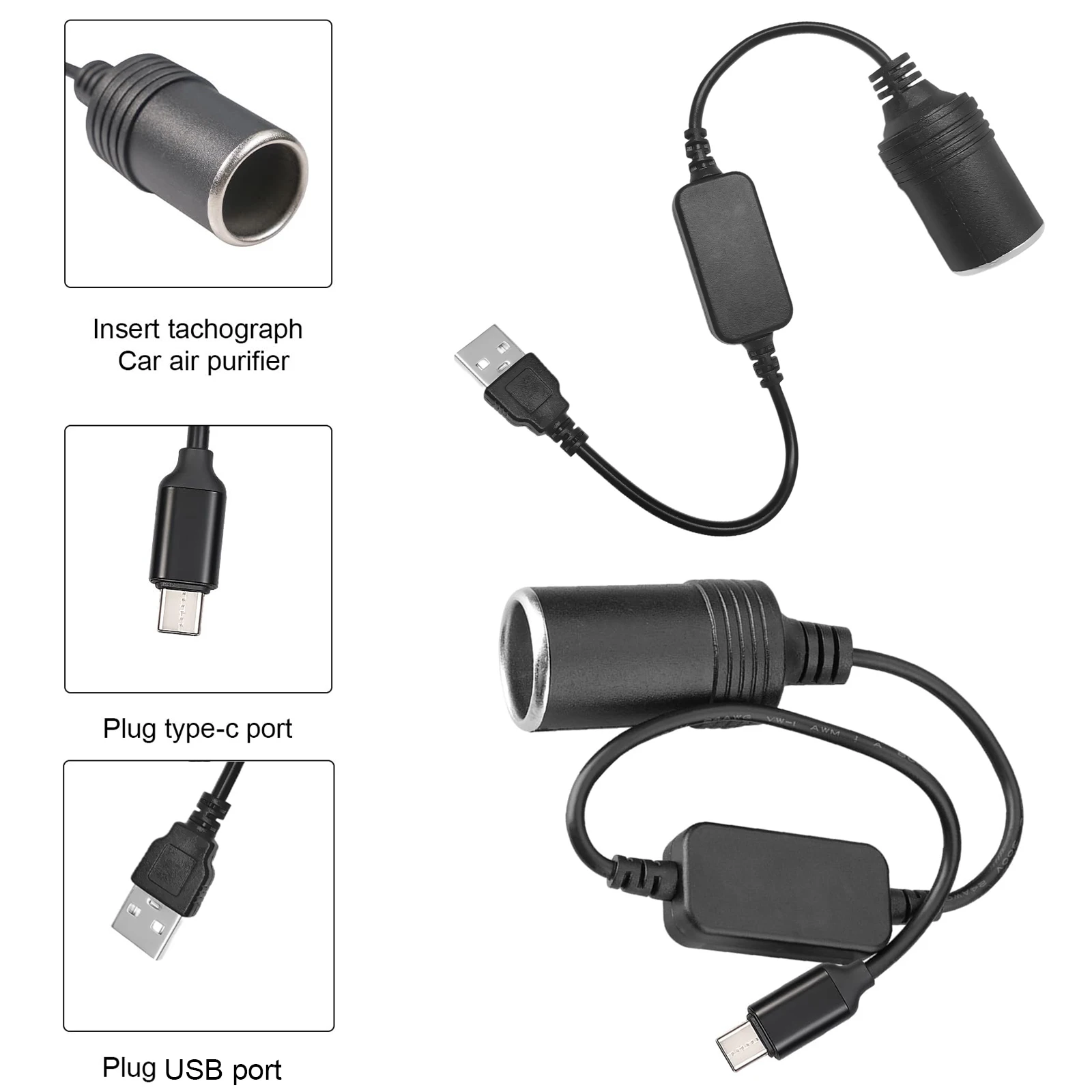 Accessories For Vaping - 5V Naar 12V Sigarettenaansteker Socket Type