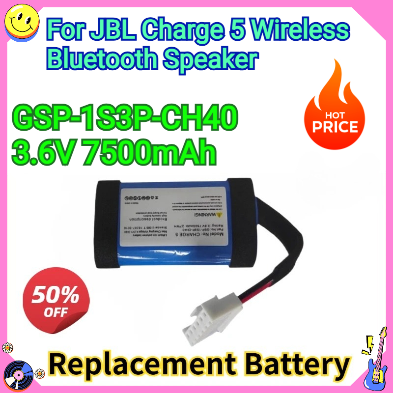 Nieuwe vervangende batterij 3, - Jbl Speaker Charge 5 recensie en prijs
